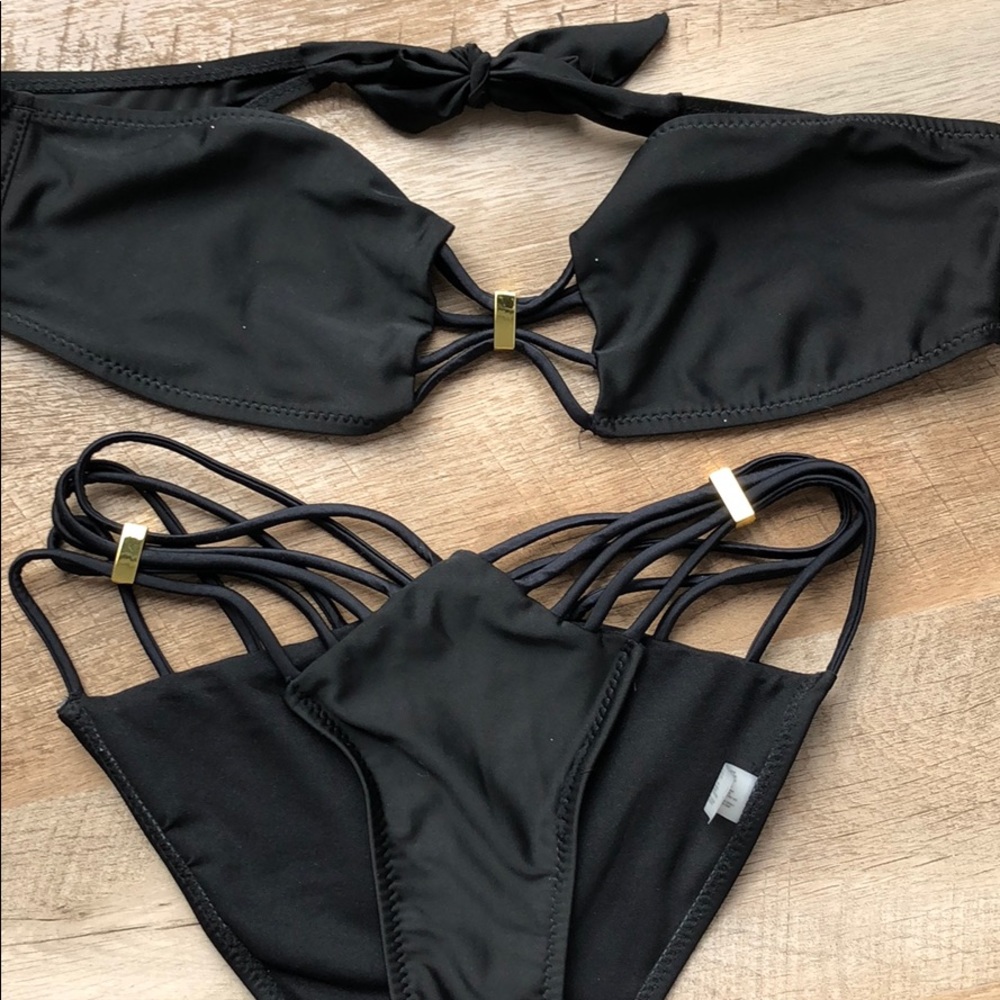 Black String Bikini